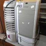 LOTE 493 - 02 CLIMATIZADORES MARCAS E MODELOS DIVERSOS. (NO ESTADO) ATENÇÃO! FAZER A VISITAÇÃO ANTES DE ARREMATAR, NÃO SABEMOS SE FUNCIONA. LEILÃO NÃO TEM GARANTIA E NEM DEVOLUÇÃO, SUJEITO A POSSÍVEIS AVARIAS VISÍVEIS/OCULTAS E/OU AUSÊNCIA DE COMPONENTES.