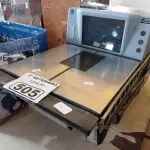 LOTE 505 - 02 BALANÇAS PARA CAIXA DE SUPERMERCADO. (NO ESTADO) ATENÇÃO! FAZER A VISITAÇÃO ANTES DE ARREMATAR, NÃO SABEMOS SE FUNCIONA. LEILÃO NÃO TEM GARANTIA E NEM DEVOLUÇÃO, SUJEITO A POSSÍVEIS AVARIAS VISÍVEIS/OCULTAS E/OU AUSÊNCIA DE COMPONENTES.