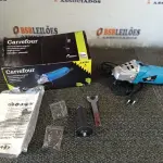 LOTE 406 - 01 ESMERILHADEIRA ANGULAR 500W 220V. (NO ESTADO) ATENÇÃO! FAZER A VISITAÇÃO ANTES DE ARREMATAR, NÃO SABEMOS SE FUNCIONA. LEILÃO NÃO TEM GARANTIA E NEM DEVOLUÇÃO, SUJEITO A POSSÍVEIS AVARIAS VISÍVEIS/OCULTAS E/OU AUSÊNCIA DE COMPONENTES.