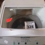 LOTE 328 - 01 MÁQUINA DE LAVAR ROUPAS MARCA BRASTEMP 220V. (NO ESTADO) ATENÇÃO! FAZER A VISITAÇÃO ANTES DE ARREMATAR, NÃO SABEMOS SE FUNCIONA. LEILÃO NÃO TEM GARANTIA E NEM DEVOLUÇÃO, SUJEITO A POSSÍVEIS AVARIAS VISÍVEIS/OCULTAS E/OU AUSÊNCIA DE COMPONENTES.