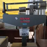 LOTE 483 - 01 BALANÇA ANALÓGICA MARCA BALMAK CAPACIDADE 150KG. (NO ESTADO) ATENÇÃO! FAZER A VISITAÇÃO ANTES DE ARREMATAR, NÃO SABEMOS SE FUNCIONA. LEILÃO NÃO TEM GARANTIA E NEM DEVOLUÇÃO, SUJEITO A POSSÍVEIS AVARIAS VISÍVEIS/OCULTAS E/OU AUSÊNCIA DE COMPONENTES.