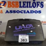 LOTE 383 - 01 MICROFONE SEM FIO. (NO ESTADO) ATENÇÃO! FAZER A VISITAÇÃO ANTES DE ARREMATAR, NÃO SABEMOS SE FUNCIONA. LEILÃO NÃO TEM GARANTIA E NEM DEVOLUÇÃO, SUJEITO A POSSÍVEIS AVARIAS VISÍVEIS/OCULTAS E/OU AUSÊNCIA DE COMPONENTES.