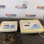 LOTE 243 - 01 ULTRASSOM E 01 ELETROESTIMULADOR PARA FISIOTERAPIA. (NO ESTADO) ATENÇÃO! FAZER A VISITAÇÃO ANTES DE ARREMATAR, NÃO SABEMOS SE FUNCIONA. LEILÃO NÃO TEM GARANTIA E NEM DEVOLUÇÃO, SUJEITO A POSSÍVEIS AVARIAS VISÍVEIS/OCULTAS E/OU AUSÊNCIA DE COMPONENTES.