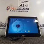 LOTE 424 - 01 TABLET SAMSUNG TAB2 10.1 COM CABO. (NO ESTADO) ATENÇÃO! FAZER A VISITAÇÃO ANTES DE ARREMATAR, NÃO SABEMOS SE FUNCIONA. LEILÃO NÃO TEM GARANTIA E NEM DEVOLUÇÃO, SUJEITO A POSSÍVEIS AVARIAS VISÍVEIS/OCULTAS E/OU AUSÊNCIA DE COMPONENTES.