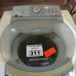 LOTE 311 - 01 MÁQUINA DE LAVAR ROUPAS MARCA BRASTEMP CAPACIDADE 11KG. (NO ESTADO) ATENÇÃO! FAZER A VISITAÇÃO ANTES DE ARREMATAR, NÃO SABEMOS SE FUNCIONA. LEILÃO NÃO TEM GARANTIA E NEM DEVOLUÇÃO, SUJEITO A POSSÍVEIS AVARIAS VISÍVEIS/OCULTAS E/OU AUSÊNCIA DE COMPONENTES.