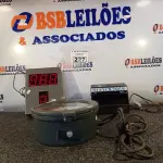 LOTE 227 - 01 REGISTRADOR DE GRÁFICOS, 01 TESTADOR DE NOTAS E 01 PAINEL DE SENHA. (NO ESTADO) ATENÇÃO! FAZER A VISITAÇÃO ANTES DE ARREMATAR, NÃO SABEMOS SE FUNCIONA. LEILÃO NÃO TEM GARANTIA E NEM DEVOLUÇÃO, SUJEITO A POSSÍVEIS AVARIAS VISÍVEIS/OCULTAS E/OU AUSÊNCIA DE COMPONENTES.