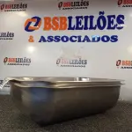 LOTE 320 - 02 CUBAS EM AÇO INOX. (NO ESTADO) ATENÇÃO! FAZER A VISITAÇÃO ANTES DE ARREMATAR, NÃO SABEMOS SE FUNCIONA. LEILÃO NÃO TEM GARANTIA E NEM DEVOLUÇÃO, SUJEITO A POSSÍVEIS AVARIAS VISÍVEIS/OCULTAS E/OU AUSÊNCIA DE COMPONENTES.