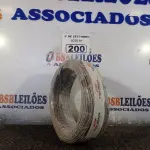 LOTE 200 - 01 ROLO DE CABO FLEXÍVEL 100M, 2,5MM NA COR CINZA. (NO ESTADO) ATENÇÃO! FAZER A VISITAÇÃO ANTES DE ARREMATAR, NÃO SABEMOS SE FUNCIONA. LEILÃO NÃO TEM GARANTIA E NEM DEVOLUÇÃO, SUJEITO A POSSÍVEIS AVARIAS VISÍVEIS/OCULTAS E/OU AUSÊNCIA DE COMPONENTES.