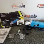 LOTE 426 - 01 ESMERILHADEIRA ANGULAR 500W 220V. (NO ESTADO) ATENÇÃO! FAZER A VISITAÇÃO ANTES DE ARREMATAR, NÃO SABEMOS SE FUNCIONA. LEILÃO NÃO TEM GARANTIA E NEM DEVOLUÇÃO, SUJEITO A POSSÍVEIS AVARIAS VISÍVEIS/OCULTAS E/OU AUSÊNCIA DE COMPONENTES.
