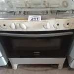 LOTE 211 - 01 FOGÃO A GÁS 05 BOCAS MARCA CÔNSUL INCOMPLETO. (NO ESTADO) ATENÇÃO! FAZER A VISITAÇÃO ANTES DE ARREMATAR, NÃO SABEMOS SE FUNCIONA. LEILÃO NÃO TEM GARANTIA E NEM DEVOLUÇÃO, SUJEITO A POSSÍVEIS AVARIAS VISÍVEIS/OCULTAS E/OU AUSÊNCIA DE COMPONENTES.