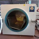 LOTE 233 - 01 AUTOCLAVE. (NO ESTADO) ATENÇÃO! FAZER A VISITAÇÃO ANTES DE ARREMATAR, NÃO SABEMOS SE FUNCIONA. LEILÃO NÃO TEM GARANTIA E NEM DEVOLUÇÃO, SUJEITO A POSSÍVEIS AVARIAS VISÍVEIS/OCULTAS E/OU AUSÊNCIA DE COMPONENTES.
