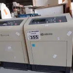 LOTE 355 - 02 IMPRESSORAS MARCAS KYOCERA MODELOS ECOSYS P7035CDN. (NO ESTADO) ATENÇÃO! FAZER A VISITAÇÃO ANTES DE ARREMATAR, NÃO SABEMOS SE FUNCIONA. LEILÃO NÃO TEM GARANTIA E NEM DEVOLUÇÃO, SUJEITO A POSSÍVEIS AVARIAS VISÍVEIS/OCULTAS E/OU AUSÊNCIA DE COMPONENTES.