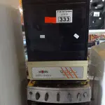 LOTE 333 - 01 FOGÃO A GÁS 04 BOCAS MARCA CÔNSUL E 01 LAVA LOUÇAS MARCA ENXUTA. (NO ESTADO) ATENÇÃO! FAZER A VISITAÇÃO ANTES DE ARREMATAR, NÃO SABEMOS SE FUNCIONA. LEILÃO NÃO TEM GARANTIA E NEM DEVOLUÇÃO, SUJEITO A POSSÍVEIS AVARIAS VISÍVEIS/OCULTAS E/OU AUSÊNCIA DE COMPONENTES.