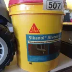 LOTE 507 - 01 BALDE DE SIKANOL ALVENARIA, ADITIVO PLASTIFICANTE PARA ARGAMASSA DE ASSENTAMENTO E REBOCO 18L. (NO ESTADO) ATENÇÃO! FAZER A VISITAÇÃO ANTES DE ARREMATAR, NÃO SABEMOS SE FUNCIONA. LEILÃO NÃO TEM GARANTIA E NEM DEVOLUÇÃO, SUJEITO A POSSÍVEIS AVARIAS VISÍVEIS/OCULTAS E/OU AUSÊNCIA DE COMPONENTES.