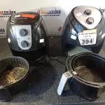 LOTE 394 - 02 FRITADEIRAS AIR FRY MARCAS E MODELOS DIVERSOS 220V. (NO ESTADO) ATENÇÃO! FAZER A VISITAÇÃO ANTES DE ARREMATAR, NÃO SABEMOS SE FUNCIONA. LEILÃO NÃO TEM GARANTIA E NEM DEVOLUÇÃO, SUJEITO A POSSÍVEIS AVARIAS VISÍVEIS/OCULTAS E/OU AUSÊNCIA DE COMPONENTES.