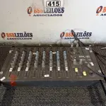 LOTE 415 - 01 MESA DE SOM MARCA WATTISOM MODELO MXS 8S. (NO ESTADO) ATENÇÃO! FAZER A VISITAÇÃO ANTES DE ARREMATAR, NÃO SABEMOS SE FUNCIONA. LEILÃO NÃO TEM GARANTIA E NEM DEVOLUÇÃO, SUJEITO A POSSÍVEIS AVARIAS VISÍVEIS/OCULTAS E/OU AUSÊNCIA DE COMPONENTES.