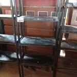 LOTE 473 - 05 ESTANTES DE PLÁSTICO. (NO ESTADO) ATENÇÃO! FAZER A VISITAÇÃO ANTES DE ARREMATAR, NÃO SABEMOS SE FUNCIONA. LEILÃO NÃO TEM GARANTIA E NEM DEVOLUÇÃO, SUJEITO A POSSÍVEIS AVARIAS VISÍVEIS/OCULTAS E/OU AUSÊNCIA DE COMPONENTES.