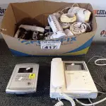LOTE 417 - 01 VÍDEO PORTEIRO, VÁRIAS CÂMERAS DE SEGURANÇA E MATERIAIS DIVERSOS. (NO ESTADO) ATENÇÃO! FAZER A VISITAÇÃO ANTES DE ARREMATAR, NÃO SABEMOS SE FUNCIONA. LEILÃO NÃO TEM GARANTIA E NEM DEVOLUÇÃO, SUJEITO A POSSÍVEIS AVARIAS VISÍVEIS/OCULTAS E/OU AUSÊNCIA DE COMPONENTES.