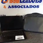 LOTE 407 - 01 NOTEBOOK POSITIVO COM PASTA. (NO ESTADO) ATENÇÃO! FAZER A VISITAÇÃO ANTES DE ARREMATAR, NÃO SABEMOS SE FUNCIONA. LEILÃO NÃO TEM GARANTIA E NEM DEVOLUÇÃO, SUJEITO A POSSÍVEIS AVARIAS VISÍVEIS/OCULTAS E/OU AUSÊNCIA DE COMPONENTES.