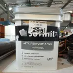 LOTE 295 - 01 BALDE DE TINTA SUVINIL INTERIORES ACRÍLICO FOSCO 18L NA COR FOSCO BRANCO. (NO ESTADO) ATENÇÃO! FAZER A VISITAÇÃO ANTES DE ARREMATAR, NÃO SABEMOS SE FUNCIONA. LEILÃO NÃO TEM GARANTIA E NEM DEVOLUÇÃO, SUJEITO A POSSÍVEIS AVARIAS VISÍVEIS/OCULTAS E/OU AUSÊNCIA DE COMPONENTES.