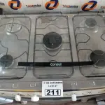 LOTE 211 - 01 FOGÃO A GÁS 05 BOCAS MARCA CÔNSUL INCOMPLETO. (NO ESTADO) ATENÇÃO! FAZER A VISITAÇÃO ANTES DE ARREMATAR, NÃO SABEMOS SE FUNCIONA. LEILÃO NÃO TEM GARANTIA E NEM DEVOLUÇÃO, SUJEITO A POSSÍVEIS AVARIAS VISÍVEIS/OCULTAS E/OU AUSÊNCIA DE COMPONENTES.