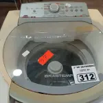LOTE 312 - 01 MÁQUINA DE LAVAR ROUPAS MARCA BRASTEMP CAPACIDADE 11KG. (NO ESTADO) ATENÇÃO! FAZER A VISITAÇÃO ANTES DE ARREMATAR, NÃO SABEMOS SE FUNCIONA. LEILÃO NÃO TEM GARANTIA E NEM DEVOLUÇÃO, SUJEITO A POSSÍVEIS AVARIAS VISÍVEIS/OCULTAS E/OU AUSÊNCIA DE COMPONENTES.