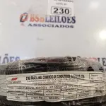 LOTE 230 - 01 ROLO DE CABO FLEXÍVEL 100M, 2,5MM NA COR PRETA. (NO ESTADO) ATENÇÃO! FAZER A VISITAÇÃO ANTES DE ARREMATAR, NÃO SABEMOS SE FUNCIONA. LEILÃO NÃO TEM GARANTIA E NEM DEVOLUÇÃO, SUJEITO A POSSÍVEIS AVARIAS VISÍVEIS/OCULTAS E/OU AUSÊNCIA DE COMPONENTES.