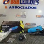 LOTE 406 - 01 ESMERILHADEIRA ANGULAR 500W 220V. (NO ESTADO) ATENÇÃO! FAZER A VISITAÇÃO ANTES DE ARREMATAR, NÃO SABEMOS SE FUNCIONA. LEILÃO NÃO TEM GARANTIA E NEM DEVOLUÇÃO, SUJEITO A POSSÍVEIS AVARIAS VISÍVEIS/OCULTAS E/OU AUSÊNCIA DE COMPONENTES.