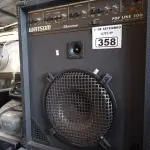 LOTE 358 - 01 CAIXA DE SOM AMPLIFICADA MARCA WATTISOM MODELO POP LINE 200. (NO ESTADO) ATENÇÃO! FAZER A VISITAÇÃO ANTES DE ARREMATAR, NÃO SABEMOS SE FUNCIONA. LEILÃO NÃO TEM GARANTIA E NEM DEVOLUÇÃO, SUJEITO A POSSÍVEIS AVARIAS VISÍVEIS/OCULTAS E/OU AUSÊNCIA DE COMPONENTES.
