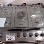 LOTE 204 - 01 FOGÃO A GÁS 05 BOCAS MARCA CÔNSUL INCOMPLETO. (NO ESTADO) ATENÇÃO! FAZER A VISITAÇÃO ANTES DE ARREMATAR, NÃO SABEMOS SE FUNCIONA. LEILÃO NÃO TEM GARANTIA E NEM DEVOLUÇÃO, SUJEITO A POSSÍVEIS AVARIAS VISÍVEIS/OCULTAS E/OU AUSÊNCIA DE COMPONENTES.
