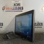 LOTE 436 - 01 TABLET SAMSUNG TAB2 10.1 COM CABO. (NO ESTADO) ATENÇÃO! FAZER A VISITAÇÃO ANTES DE ARREMATAR, NÃO SABEMOS SE FUNCIONA. LEILÃO NÃO TEM GARANTIA E NEM DEVOLUÇÃO, SUJEITO A POSSÍVEIS AVARIAS VISÍVEIS/OCULTAS E/OU AUSÊNCIA DE COMPONENTES.