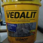 LOTE 288 - 01 BALDE DE VEDALIT, ADITIVO PLASTIFICANTE CONCENTRADO PARA ARGAMASSA DE ASSENTAMENTO E REBOCO CONVENCIONAL 18L. (NO ESTADO) ATENÇÃO! FAZER A VISITAÇÃO ANTES DE ARREMATAR, NÃO SABEMOS SE FUNCIONA. LEILÃO NÃO TEM GARANTIA E NEM DEVOLUÇÃO, SUJEITO A POSSÍVEIS AVARIAS VISÍVEIS/OCULTAS E/OU AUSÊNCIA DE COMPONENTES.