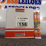 LOTE 158 - 12 TUBOS DE SILICONE NEUTRO PARA CONSTRUÇÃO COR BRANCO 340G. (NO ESTADO) ATENÇÃO! FAZER A VISITAÇÃO ANTES DE ARREMATAR, NÃO SABEMOS SE FUNCIONA. LEILÃO NÃO TEM GARANTIA E NEM DEVOLUÇÃO, SUJEITO A POSSÍVEIS AVARIAS VISÍVEIS/OCULTAS E/OU AUSÊNCIA DE COMPONENTES.