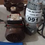 LOTE 091 - 02 BOMBAS D’AGUA MARCAS E MODELOS DIVERSOS. (NO ESTADO) ATENÇÃO! FAZER A VISITAÇÃO ANTES DE ARREMATAR, NÃO SABEMOS SE FUNCIONA. LEILÃO NÃO TEM GARANTIA E NEM DEVOLUÇÃO, SUJEITO A POSSÍVEIS AVARIAS VISÍVEIS/OCULTAS E/OU AUSÊNCIA DE COMPONENTES.