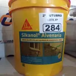 LOTE 284 - 01 BALDE DE SIKANOL ALVENARIA, ADITIVO PLASTIFICANTE PARA ARGAMASSA DE ASSENTAMENTO E REBOCO. (NO ESTADO) ATENÇÃO! FAZER A VISITAÇÃO ANTES DE ARREMATAR, NÃO SABEMOS SE FUNCIONA. LEILÃO NÃO TEM GARANTIA E NEM DEVOLUÇÃO, SUJEITO A POSSÍVEIS AVARIAS VISÍVEIS/OCULTAS E/OU AUSÊNCIA DE COMPONENTES.