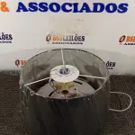 LOTE 235 - 01 PENDENTE SÃO PAULO 3XE27 PRETO. (NO ESTADO) ATENÇÃO! FAZER A VISITAÇÃO ANTES DE ARREMATAR, NÃO SABEMOS SE FUNCIONA. LEILÃO NÃO TEM GARANTIA E NEM DEVOLUÇÃO, SUJEITO A POSSÍVEIS AVARIAS VISÍVEIS/OCULTAS E/OU AUSÊNCIA DE COMPONENTES.