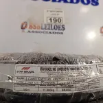 LOTE 190 - 01 ROLO DE CABO FLEXÍVEL 100M 10MM NA COR PRETA. (NO ESTADO) ATENÇÃO! FAZER A VISITAÇÃO ANTES DE ARREMATAR, NÃO SABEMOS SE FUNCIONA. LEILÃO NÃO TEM GARANTIA E NEM DEVOLUÇÃO, SUJEITO A POSSÍVEIS AVARIAS VISÍVEIS/OCULTAS E/OU AUSÊNCIA DE COMPONENTES.