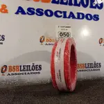 LOTE 050 - 01 ROLO DE CABO FLEXÍVEL 100M 2,5MM NA COR VERMELHA. (NO ESTADO) ATENÇÃO! FAZER A VISITAÇÃO ANTES DE ARREMATAR, NÃO SABEMOS SE FUNCIONA. LEILÃO NÃO TEM GARANTIA E NEM DEVOLUÇÃO, SUJEITO A POSSÍVEIS AVARIAS VISÍVEIS/OCULTAS E/OU AUSÊNCIA DE COMPONENTES.