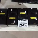 LOTE 249 - 05 CHAVES SECCIONADORAS GM 661. (NO ESTADO) ATENÇÃO! FAZER A VISITAÇÃO ANTES DE ARREMATAR, NÃO SABEMOS SE FUNCIONA. LEILÃO NÃO TEM GARANTIA E NEM DEVOLUÇÃO, SUJEITO A POSSÍVEIS AVARIAS VISÍVEIS/OCULTAS E/OU AUSÊNCIA DE COMPONENTES.