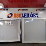 LOTE 219 - 02 LUMINÁRIAS DE EMBUTIR MARCAS EDIBRAZ. (NO ESTADO) ATENÇÃO! FAZER A VISITAÇÃO ANTES DE ARREMATAR, NÃO SABEMOS SE FUNCIONA. LEILÃO NÃO TEM GARANTIA E NEM DEVOLUÇÃO, SUJEITO A POSSÍVEIS AVARIAS VISÍVEIS/OCULTAS E/OU AUSÊNCIA DE COMPONENTES.