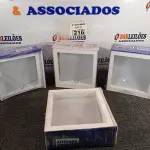 LOTE 216 - 04 LUMINÁRIAS DE EMBUTIR 8113 RETO EDIBRAZ. (NO ESTADO) ATENÇÃO! FAZER A VISITAÇÃO ANTES DE ARREMATAR, NÃO SABEMOS SE FUNCIONA. LEILÃO NÃO TEM GARANTIA E NEM DEVOLUÇÃO, SUJEITO A POSSÍVEIS AVARIAS VISÍVEIS/OCULTAS E/OU AUSÊNCIA DE COMPONENTES.