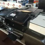 LOTE 278 - 10 IMPRESSORAS MARCAS E MODELOS DIVERSOS PARA RETIRADA DE PEÇAS. (NO ESTADO) ATENÇÃO! FAZER A VISITAÇÃO ANTES DE ARREMATAR, NÃO SABEMOS SE FUNCIONA. LEILÃO NÃO TEM GARANTIA E NEM DEVOLUÇÃO, SUJEITO A POSSÍVEIS AVARIAS VISÍVEIS/OCULTAS E/OU AUSÊNCIA DE COMPONENTES.