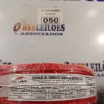 LOTE 050 - 01 ROLO DE CABO FLEXÍVEL 100M 2,5MM NA COR VERMELHA. (NO ESTADO) ATENÇÃO! FAZER A VISITAÇÃO ANTES DE ARREMATAR, NÃO SABEMOS SE FUNCIONA. LEILÃO NÃO TEM GARANTIA E NEM DEVOLUÇÃO, SUJEITO A POSSÍVEIS AVARIAS VISÍVEIS/OCULTAS E/OU AUSÊNCIA DE COMPONENTES.