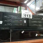 LOTE 113 - 02 EQUIPAMENTOS ELETRÔNICOS. (NO ESTADO) ATENÇÃO! FAZER A VISITAÇÃO ANTES DE ARREMATAR, NÃO SABEMOS SE FUNCIONA. LEILÃO NÃO TEM GARANTIA E NEM DEVOLUÇÃO, SUJEITO A POSSÍVEIS AVARIAS VISÍVEIS/OCULTAS E/OU AUSÊNCIA DE COMPONENTES.