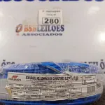 LOTE 280 - 01 ROLO DE CABO FLEXÍVEL 100M 4MM NA COR AZUL. (NO ESTADO) ATENÇÃO! FAZER A VISITAÇÃO ANTES DE ARREMATAR, NÃO SABEMOS SE FUNCIONA. LEILÃO NÃO TEM GARANTIA E NEM DEVOLUÇÃO, SUJEITO A POSSÍVEIS AVARIAS VISÍVEIS/OCULTAS E/OU AUSÊNCIA DE COMPONENTES.