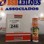 LOTE 246 - 12 TUBOS DE SILICONE NEUTRO PARA CONSTRUÇÃO COR BRANCO 340G. (NO ESTADO) ATENÇÃO! FAZER A VISITAÇÃO ANTES DE ARREMATAR, NÃO SABEMOS SE FUNCIONA. LEILÃO NÃO TEM GARANTIA E NEM DEVOLUÇÃO, SUJEITO A POSSÍVEIS AVARIAS VISÍVEIS/OCULTAS E/OU AUSÊNCIA DE COMPONENTES.