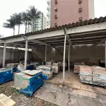 LOTE 383 - ESTRUTURA EM MADEIRA 05 (NO ESTADO)(SÓ PODERÁ RETIRAR 30 DIAS APÓS O TÉRMINO DO LEILÃO)