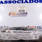 LOTE 030 - 01 ROLO DE CABO FLEXÍVEL 100M 2,5MM NA COR PRETA. (NO ESTADO) ATENÇÃO! FAZER A VISITAÇÃO ANTES DE ARREMATAR, NÃO SABEMOS SE FUNCIONA. LEILÃO NÃO TEM GARANTIA E NEM DEVOLUÇÃO, SUJEITO A POSSÍVEIS AVARIAS VISÍVEIS/OCULTAS E/OU AUSÊNCIA DE COMPONENTES.
