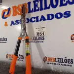LOTE 051 - 01 TESOURA PARA JARDINAGEM COM CABO EMBORRACHADO. (NO ESTADO) ATENÇÃO! FAZER A VISITAÇÃO ANTES DE ARREMATAR, NÃO SABEMOS SE FUNCIONA. LEILÃO NÃO TEM GARANTIA E NEM DEVOLUÇÃO, SUJEITO A POSSÍVEIS AVARIAS VISÍVEIS/OCULTAS E/OU AUSÊNCIA DE COMPONENTES.