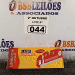 LOTE 044 - 01 TRENA DE 2.50M COM NÍVEL A LASER. (NO ESTADO) ATENÇÃO! FAZER A VISITAÇÃO ANTES DE ARREMATAR, NÃO SABEMOS SE FUNCIONA. LEILÃO NÃO TEM GARANTIA E NEM DEVOLUÇÃO, SUJEITO A POSSÍVEIS AVARIAS VISÍVEIS/OCULTAS E/OU AUSÊNCIA DE COMPONENTES.
